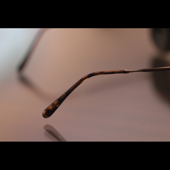 COPY - Large Metal Aviator Ray Ban Sunglasses - Picture 9 of 11